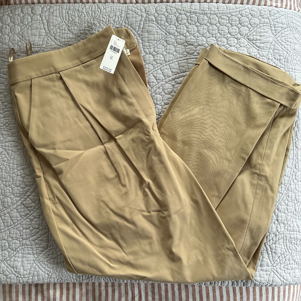 Exquise Pleated Pants, Anthropologie NWT - Size XL